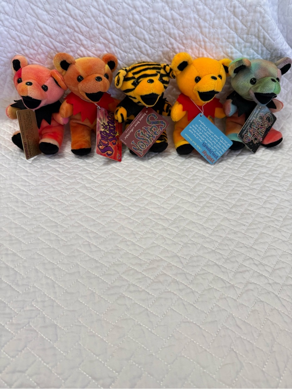 Grateful Dead Beanie Bears NWT bundle of 5. NWT VINTAGE names listed below